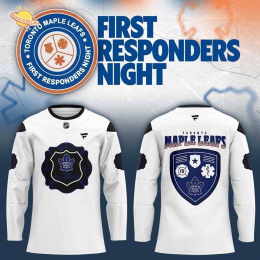 TM Leafs First Responders Night 2026 Hockey Jersey TM Leafs First Responders Night 2026 Hockey Jersey