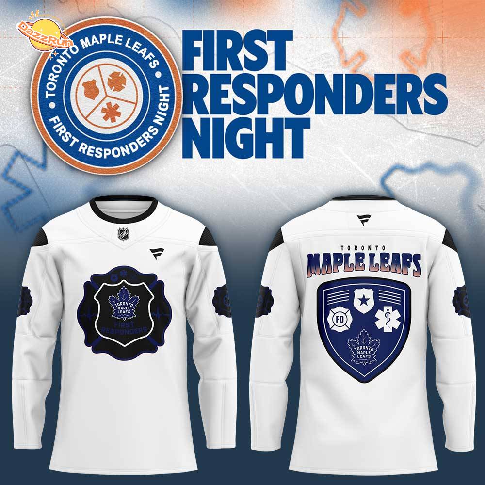 TM Leafs First Responders Night 2026 Hockey Jersey TM Leafs First Responders Night 2026 Hockey Jersey