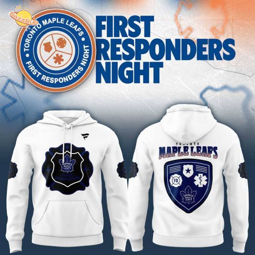 TM Leafs First Responders Night 2026 Hoodie TM Leafs First Responders Night 2026 Hoodie