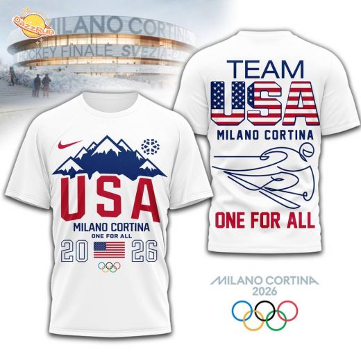 Team USA | Premium Milano Cortina Olympics 2026 3D Shirt