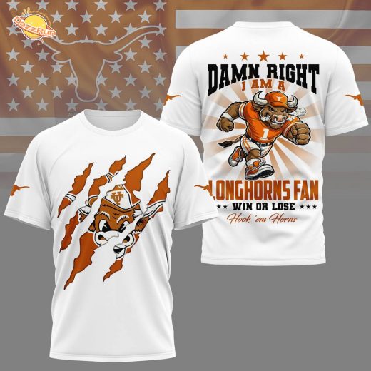 Texas Longhorns | Premium NCAA Forever Fan 3D Shirt