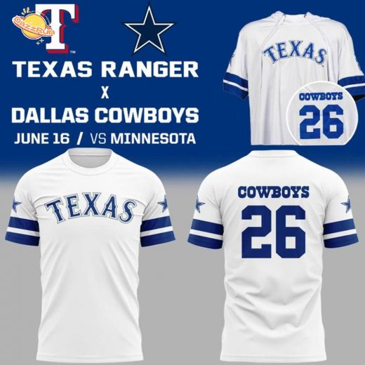Texas Ranger x Dallas Cowboys T-Shirt – Limited Edition