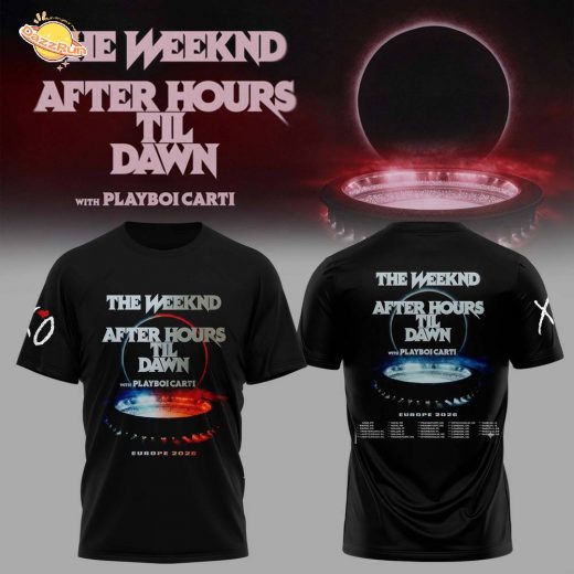 The Weeknd After Hours Til Dawn Concert T-Shirt ver2