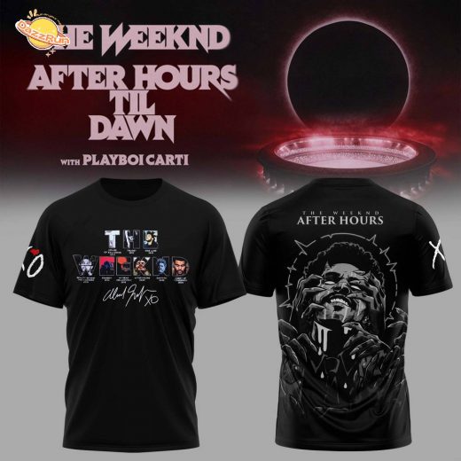 The Weeknd After Hours Til Dawn Concert T-Shirt ver4