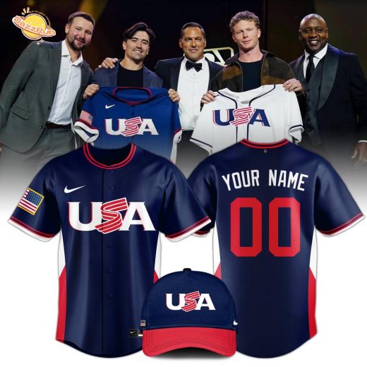 USA Baseball 2026 World Baseball Classic Jersey Limited Edition Blue