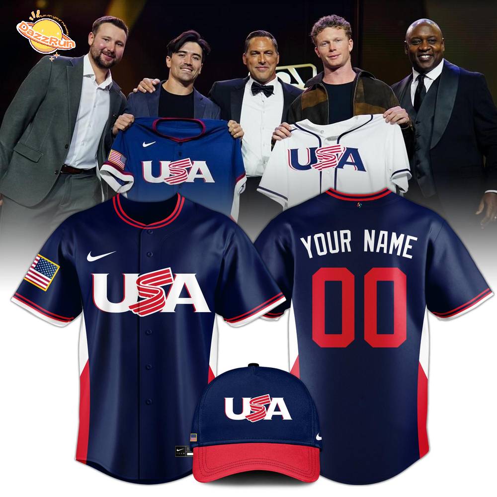 USA Baseball 2026 World Baseball Classic Jersey Limited Edition Blue USA Baseball 2026 World Baseball Classic Jersey Limited Edition Blue