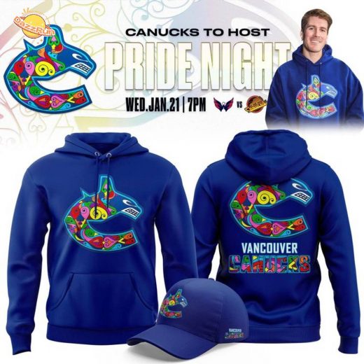 Vancouver Canucks x Pride Night 2026 Hoodie Vancouver Canucks x Pride Night 2026 Hoodie