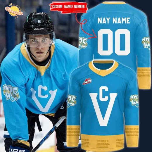 Victoria Royals x 2025 Victoria Cougars Night Jersey