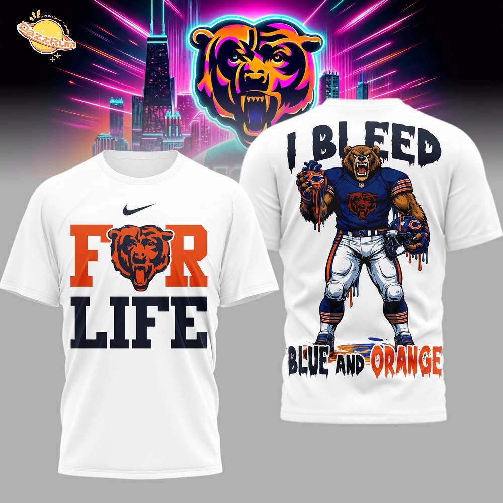 hicago Bears | Premium NFL Built on Loyalty 3D Shirt hicago Bears | Premium NFL Built on Loyalty 3D Shirt